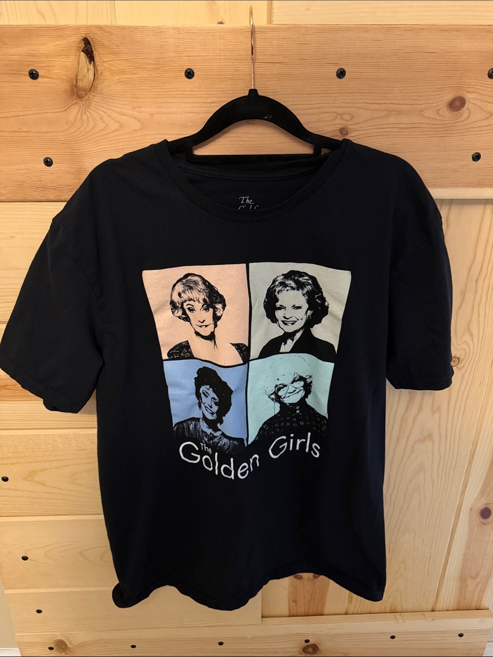 The Golden Girls Black Short-Sleeve Graphic Tee